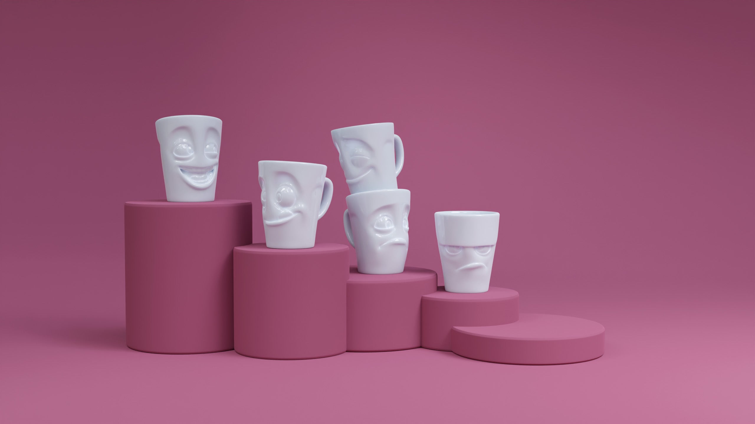 A Face for Every Morning: The Making of the Porcelain Coffee Mug Series by FIFTYEIGHT PRODUCTS