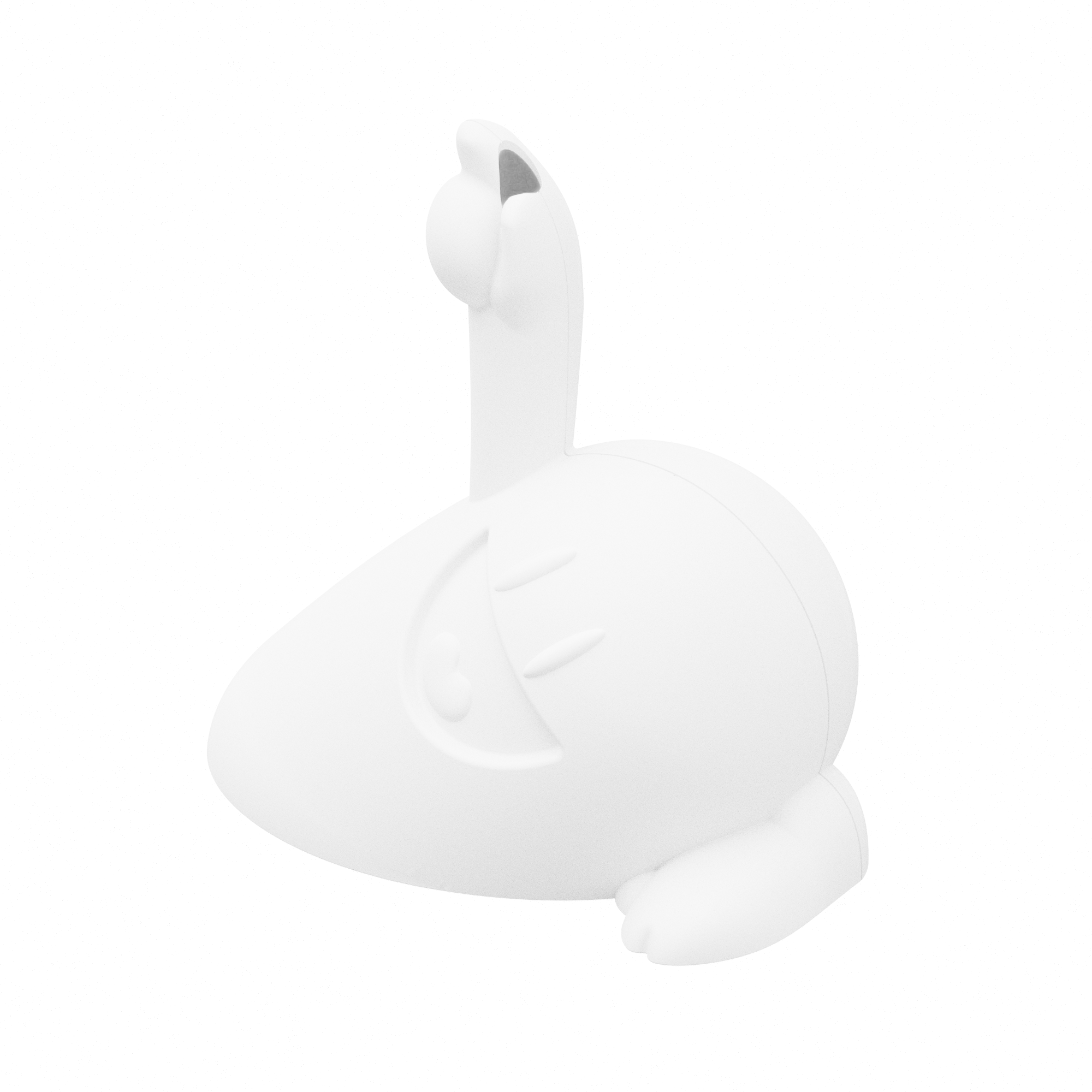 CEELINGS canopy for light fixture with fun Happy Hermann design. Home style for the ceiling. 100% Made in Germany by FIFTYEIGHT PRODUCTS according to social and environmental guidelines. Crafted from premium ABS plastic, includes assembly parts.