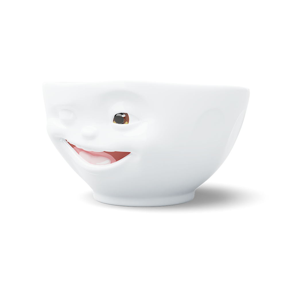 16 Oz. Bowl, Winking Face, Movie Edition
