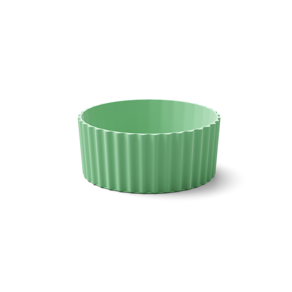 Replacement sleeve for the Mug to Go in mint color from the TASSEN product family of fun dishware by FIFTYEIGHT Products. Can be combined with lid to change color scheme of mug.