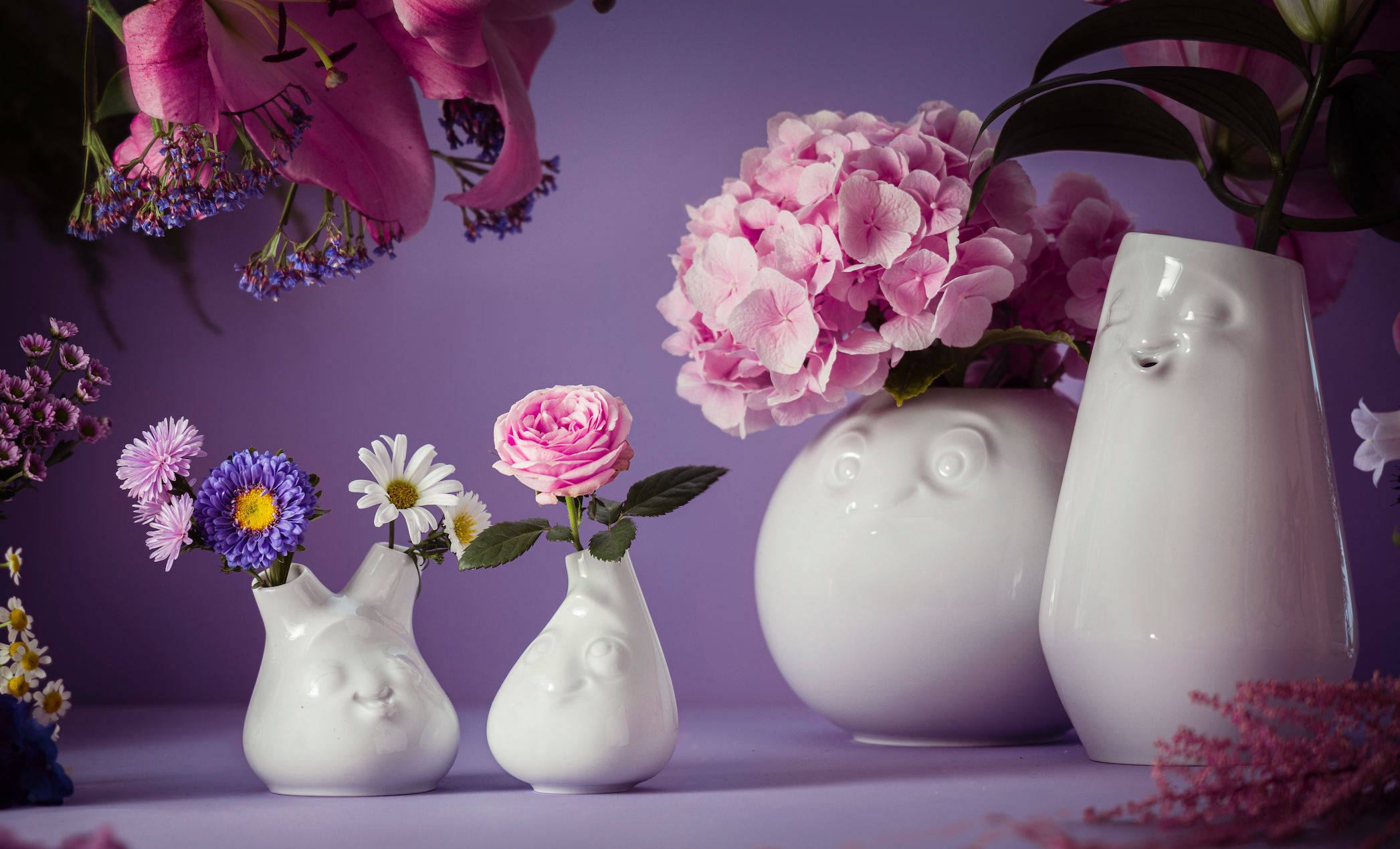 Flower Power Bundle (Vases Amused, Laid-Back, Cheeky & Cute)