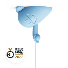 Load image into Gallery viewer, CEELINGS Light Fixture Canopy Happy Hermann, Pastel Blue
