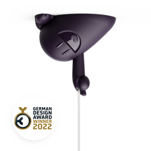 Load image into Gallery viewer, CEELINGS Light Fixture Canopy Happy Hermann, Aubergine
