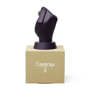 CEELINGS Light Fixture Canopy, The Handful of Light, Aubergine