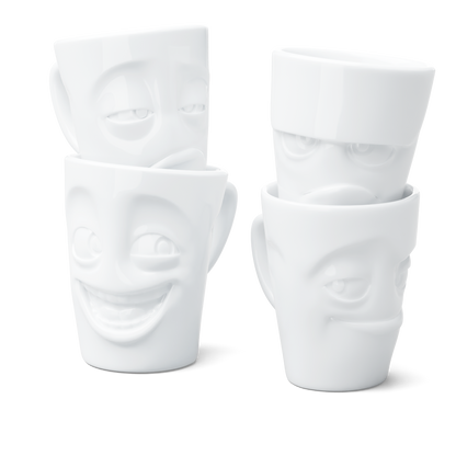 4 Coffee Mugs Bundle (Grumpy, Snoozy, Joking & Impish)