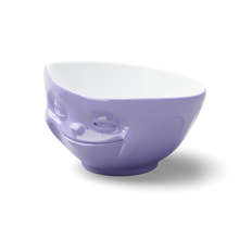 Load image into Gallery viewer, 16 Oz. Bowl, Grinning Face, Purple
