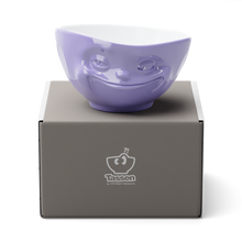 Load image into Gallery viewer, 16 Oz. Bowl, Grinning Face, Purple
