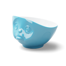 Load image into Gallery viewer, 16 Oz. Bowl, Sulking Face, Blue
