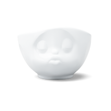 Load image into Gallery viewer, 16 Oz. Bowl, Kissing Face, White
