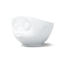 Load image into Gallery viewer, 16 Oz. Bowl, Kissing Face, White
