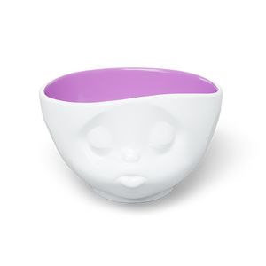 16 Oz. Bowl, Kissing Face, Berry Color Inside