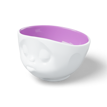 Load image into Gallery viewer, 16 Oz. Bowl, Kissing Face, Berry Color Inside
