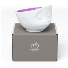 Load image into Gallery viewer, 16 Oz. Bowl, Kissing Face, Berry Color Inside
