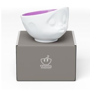 16 Oz. Bowl, Kissing Face, Berry Color Inside