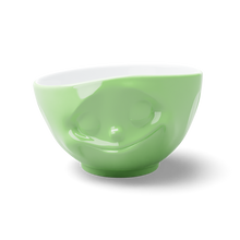 Load image into Gallery viewer, 16 Oz. Bowl, Happy Face, Light Green

