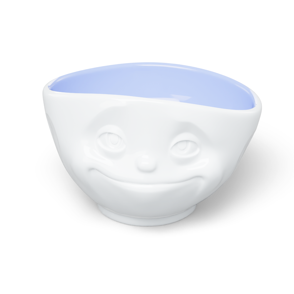 16 Oz. Bowl, Dreamy Face, Ocean Color Inside