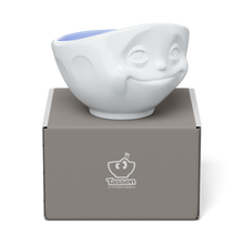 Load image into Gallery viewer, 16 Oz. Bowl, Dreamy Face, Ocean Color Inside
