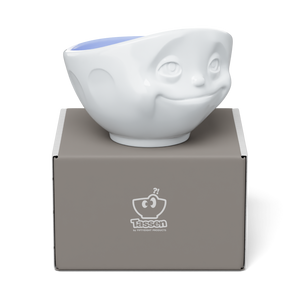16 Oz. Bowl, Dreamy Face, Ocean Color Inside