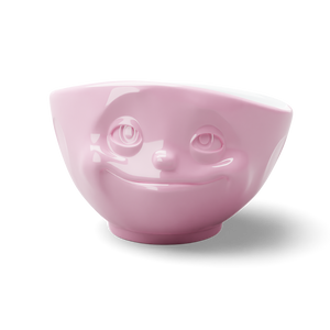 16 Oz. Bowl, Dreamy Face, Pink