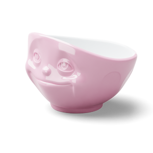 16 Oz. Bowl, Dreamy Face, Pink