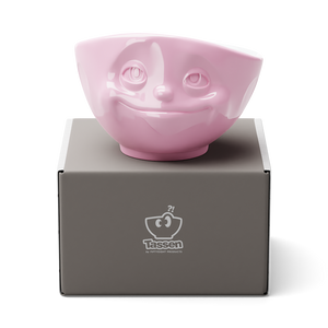 16 Oz. Bowl, Dreamy Face, Pink
