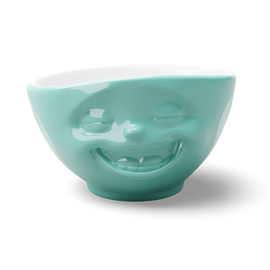 16 Oz. Bowl, Laughing Face, Mint