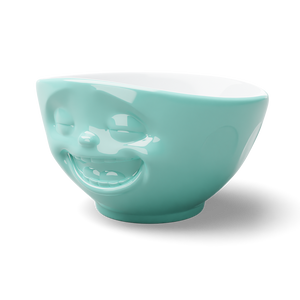 16 Oz. Bowl, Laughing Face, Mint