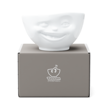 Load image into Gallery viewer, 16 Oz. Bowl, Winking Face, White
