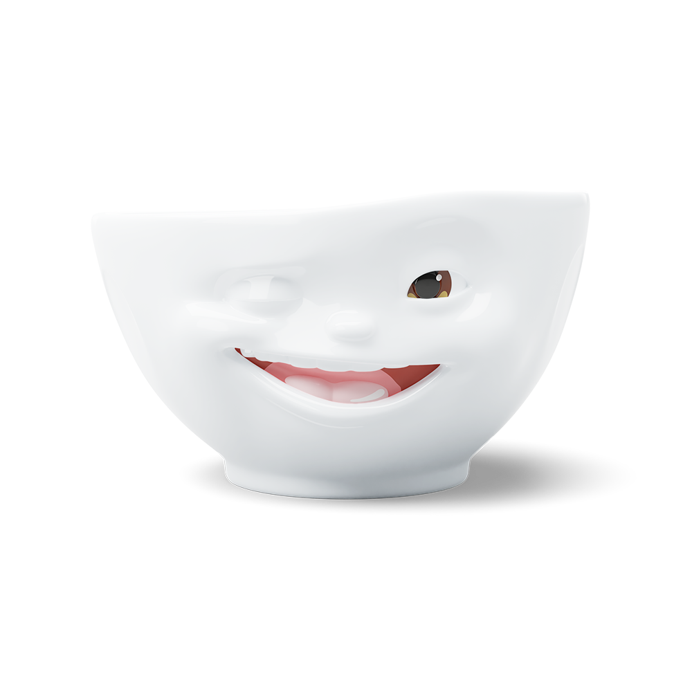 16 Oz. Bowl, Winking Face, Movie Edition