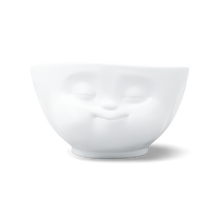 Load image into Gallery viewer, 16 Oz. Bowl, Munching Face, White

