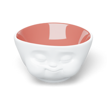 Load image into Gallery viewer, 16 Oz. Bowl, Munching Face, Peach Color Inside
