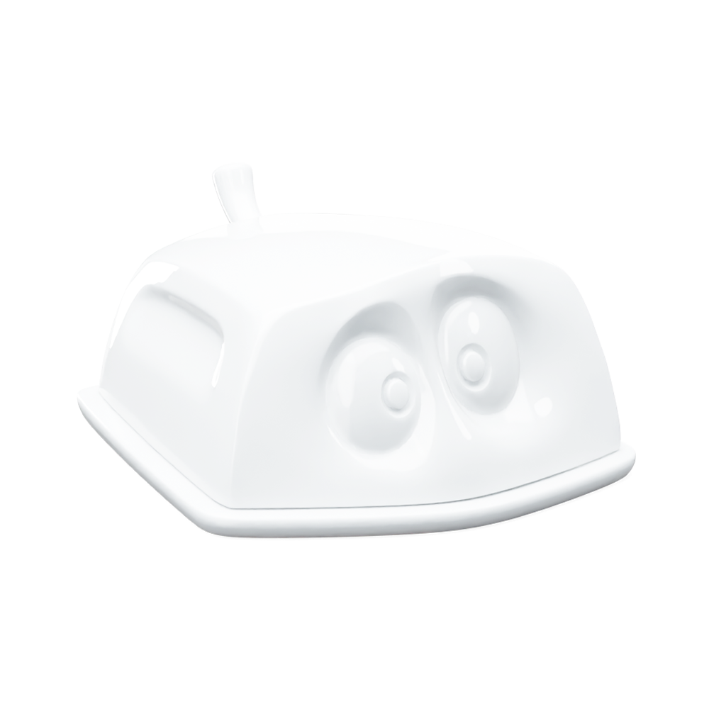 Butter Dish with Top (White)