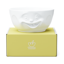 Load image into Gallery viewer, Big Porcelain Serving Bowl, &#39;Out of Control&#39; Face
