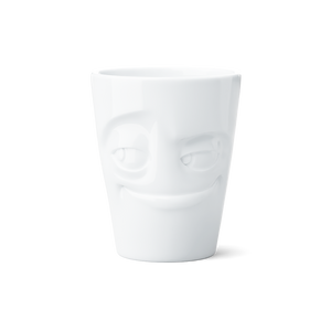 Coffee Mug with Handle, Impish Face