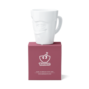 Coffee Mug with Handle, Impish Face