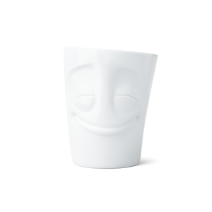 Coffee Mug with Handle, Cheery Face