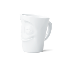 Load image into Gallery viewer, Coffee Mug with Handle, Cheery Face
