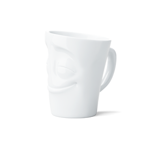 Coffee Mug with Handle, Cheery Face