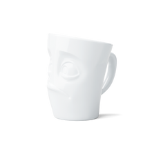Load image into Gallery viewer, Coffee Mug with Handle, Baffled Face
