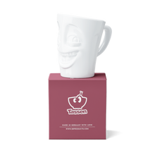 Load image into Gallery viewer, Coffee Mug with Handle, Joking Face
