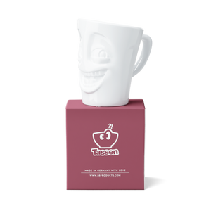 Coffee Mug with Handle, Joking Face
