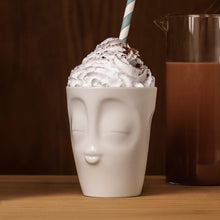 Load image into Gallery viewer, Coffee Mug with Handle, Kissing Face
