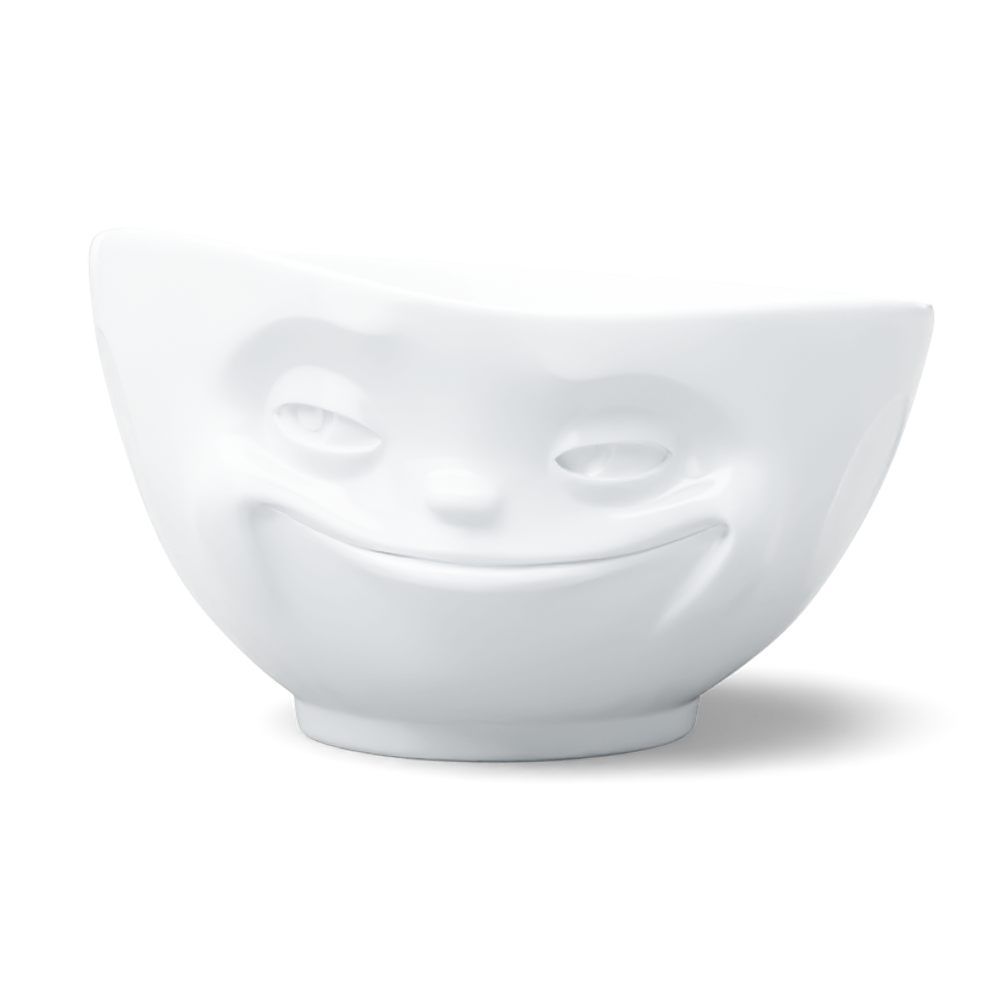 XL Bowl, Grinning Face, 33 oz.