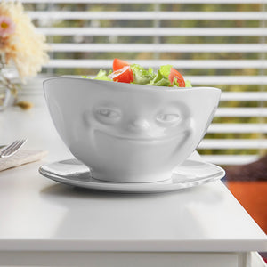 XL Bowl, Grinning Face, 33 oz.