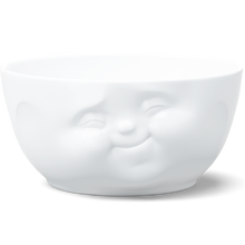 Load image into Gallery viewer, Big Porcelain Serving Bowl, &#39;Munching&#39; Face
