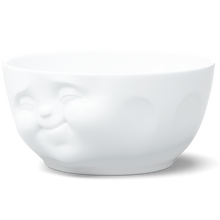 Load image into Gallery viewer, Big Porcelain Serving Bowl, &#39;Munching&#39; Face
