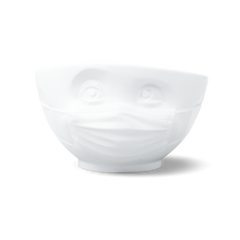 Load image into Gallery viewer, 16 Oz. Bowl, Hopeful Face, White
