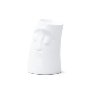Candle Cuddler, Cuddly Face, Tall Candleholder