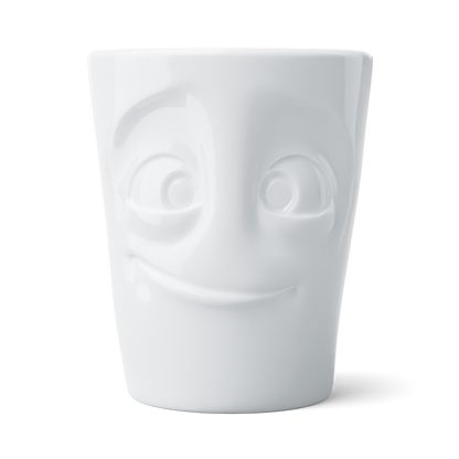 XL Coffee Mug with Handle, Ready Face