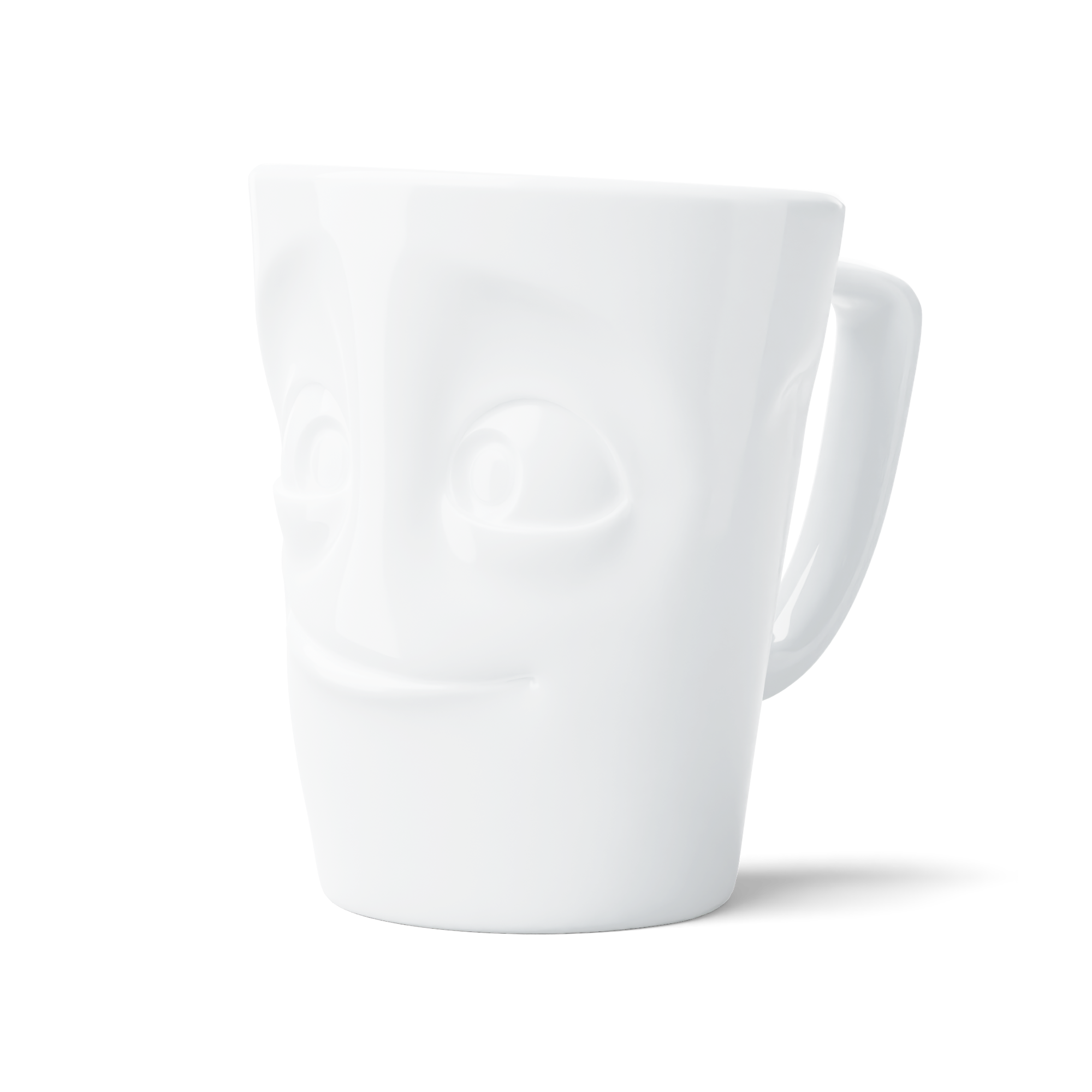 XL Coffee Mug with Handle, Ready Face